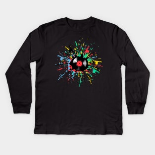 Vinyl Tap. Kids Long Sleeve T-Shirt